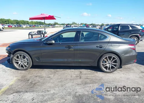 2025 Genesis G70 2.5T Awd из США, поврежденный, VIN KMTG34SC0SU149459